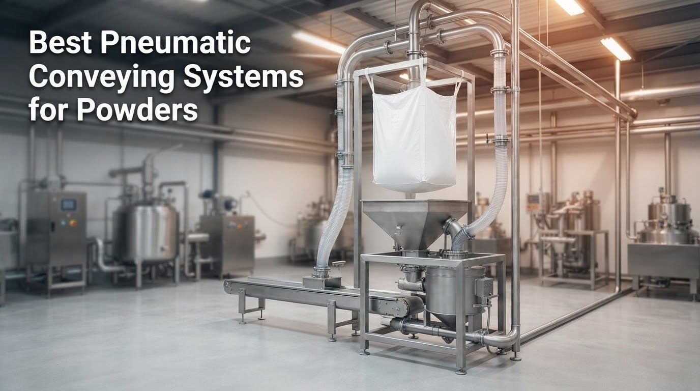Best Pneumatic Conveying Systems for Powders