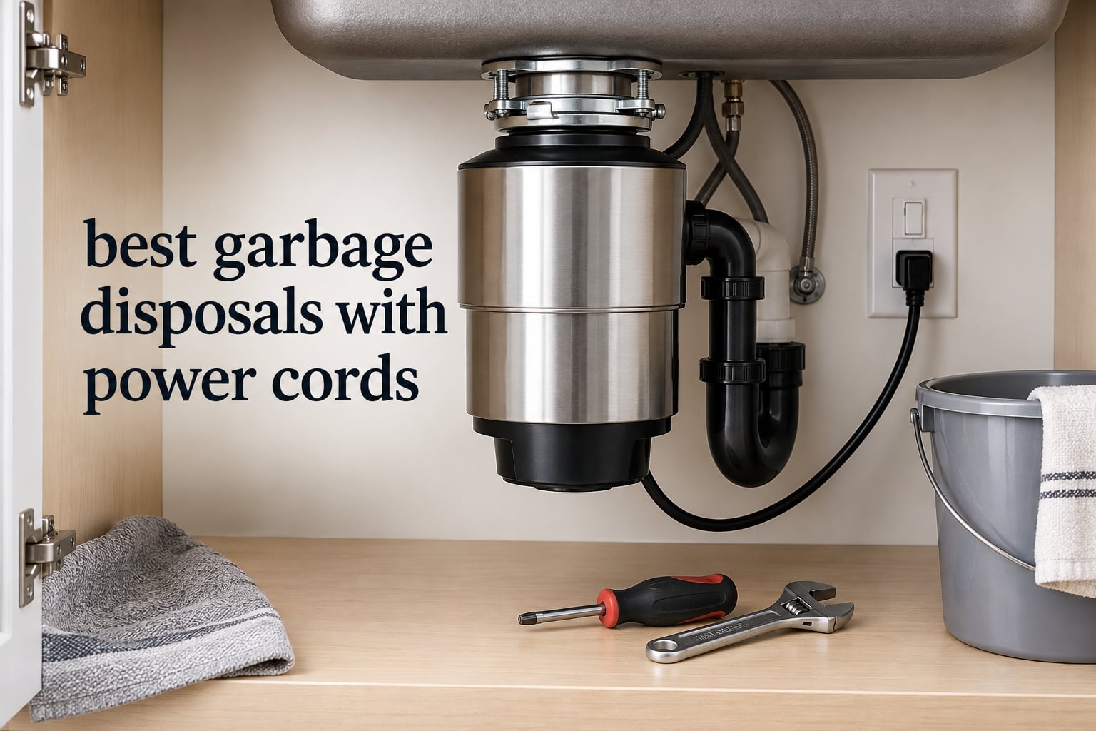 best garbage disposals with power cords