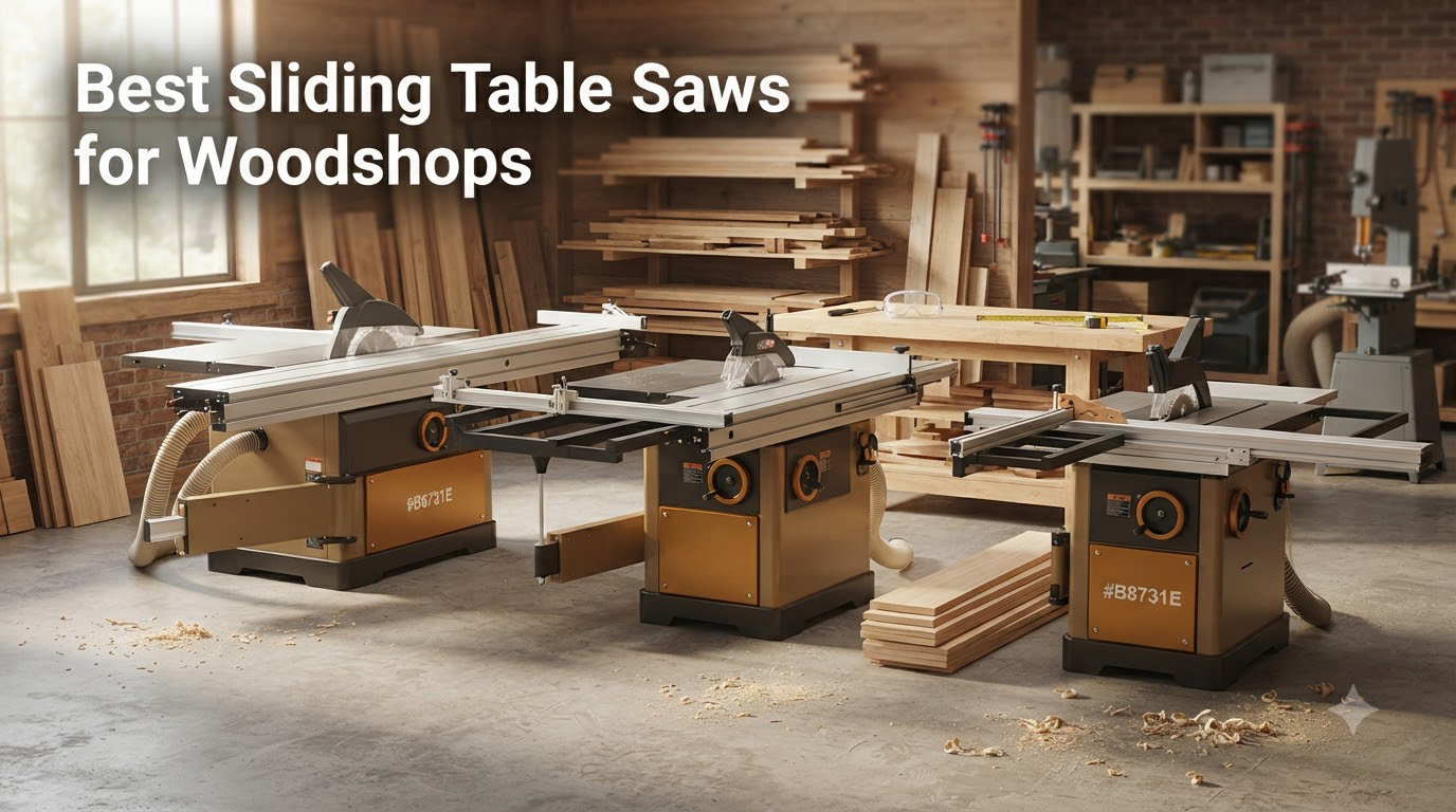Best Sliding Table Saws for Woodshops