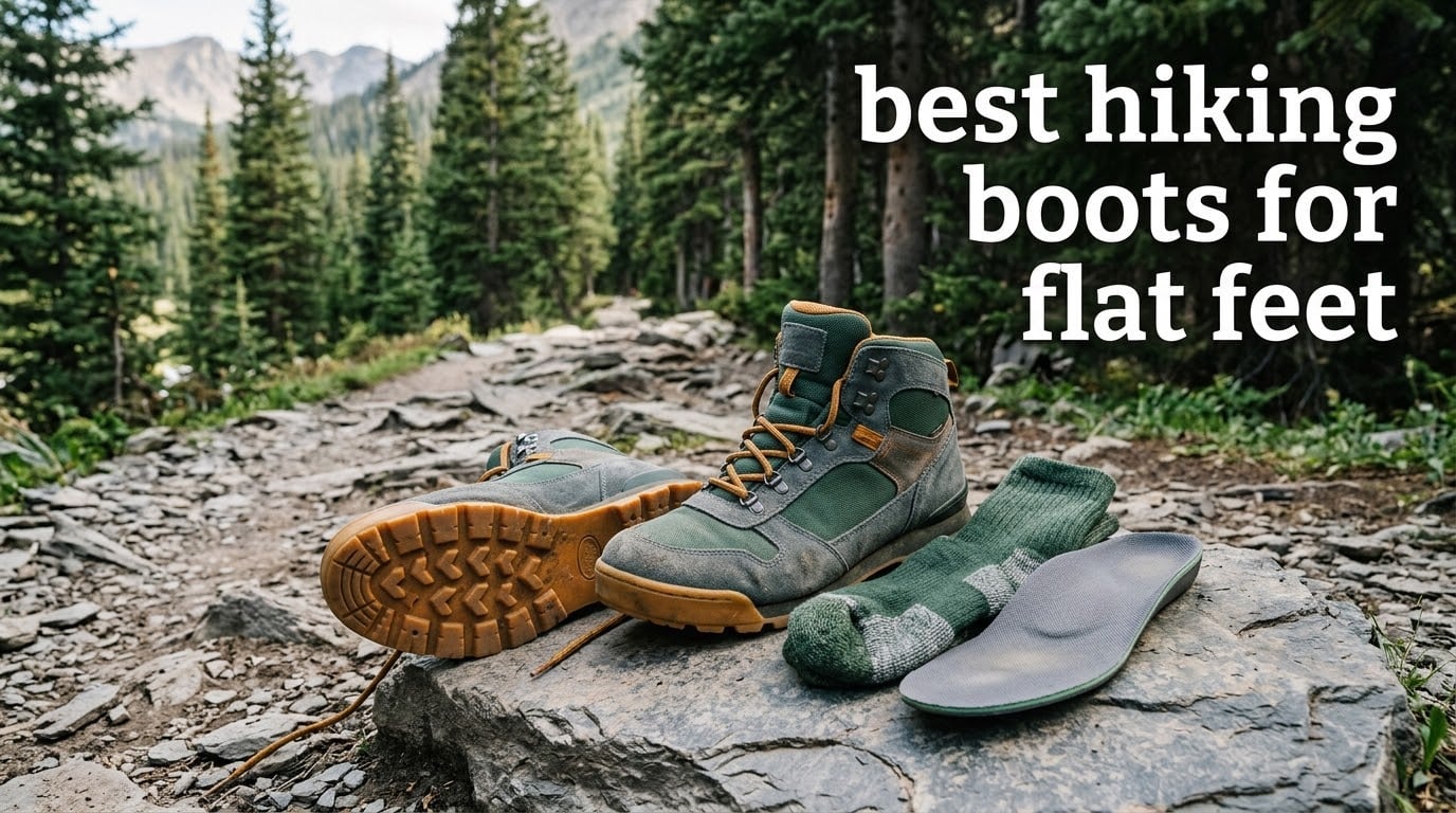 best hiking boots for flat feet