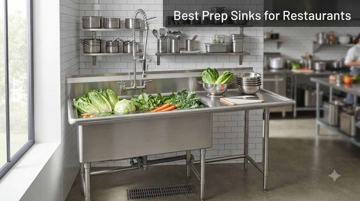 Best Prep Sinks for Restaurants