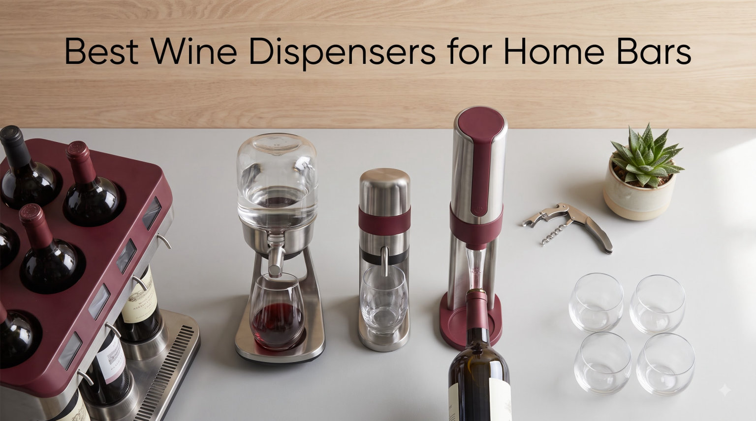 Best Wine Dispensers for Home Bars