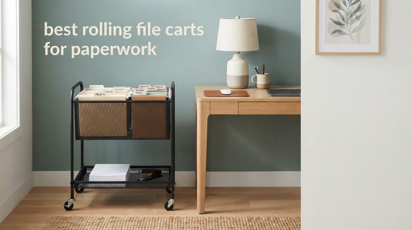 best rolling file carts for paperwork