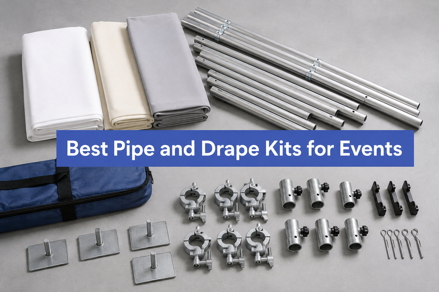 Best Pipe and Drape Kits for Events