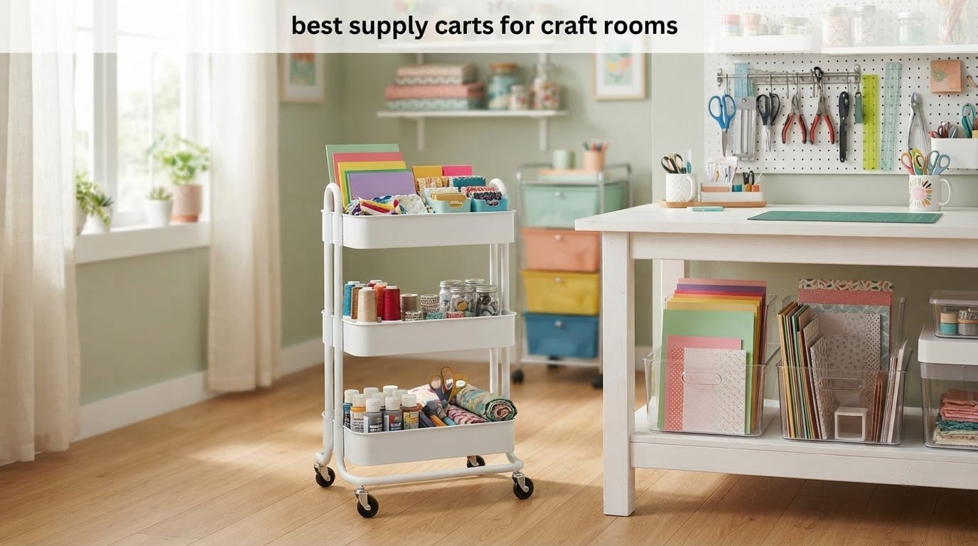 best supply carts for craft rooms