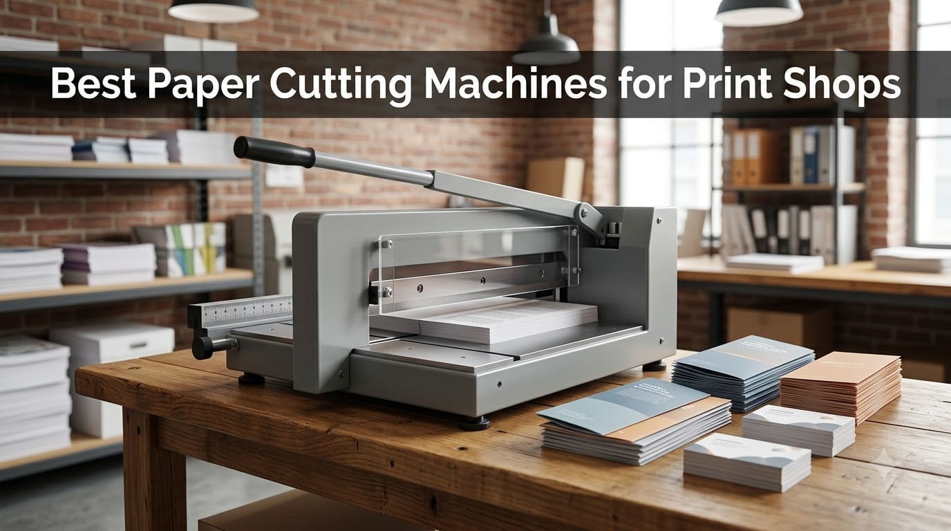 Best Paper Cutting Machines for Print Shops