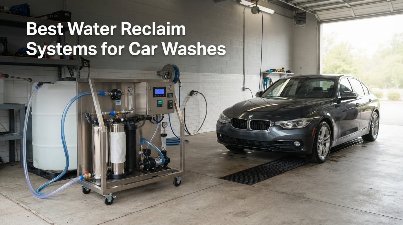 Best Water Reclaim Systems for Car Washes