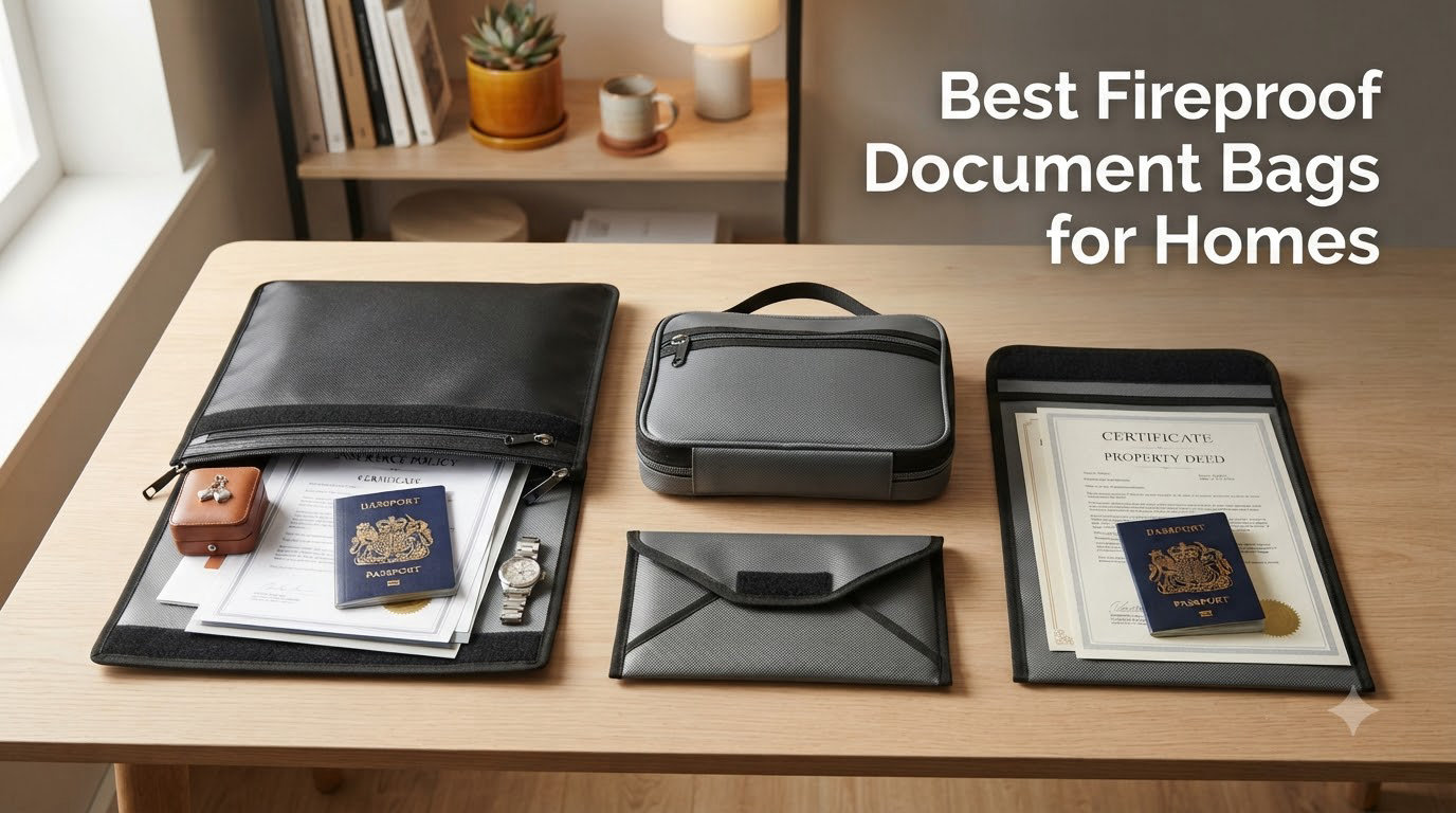 Best Fireproof Document Bags for Homes