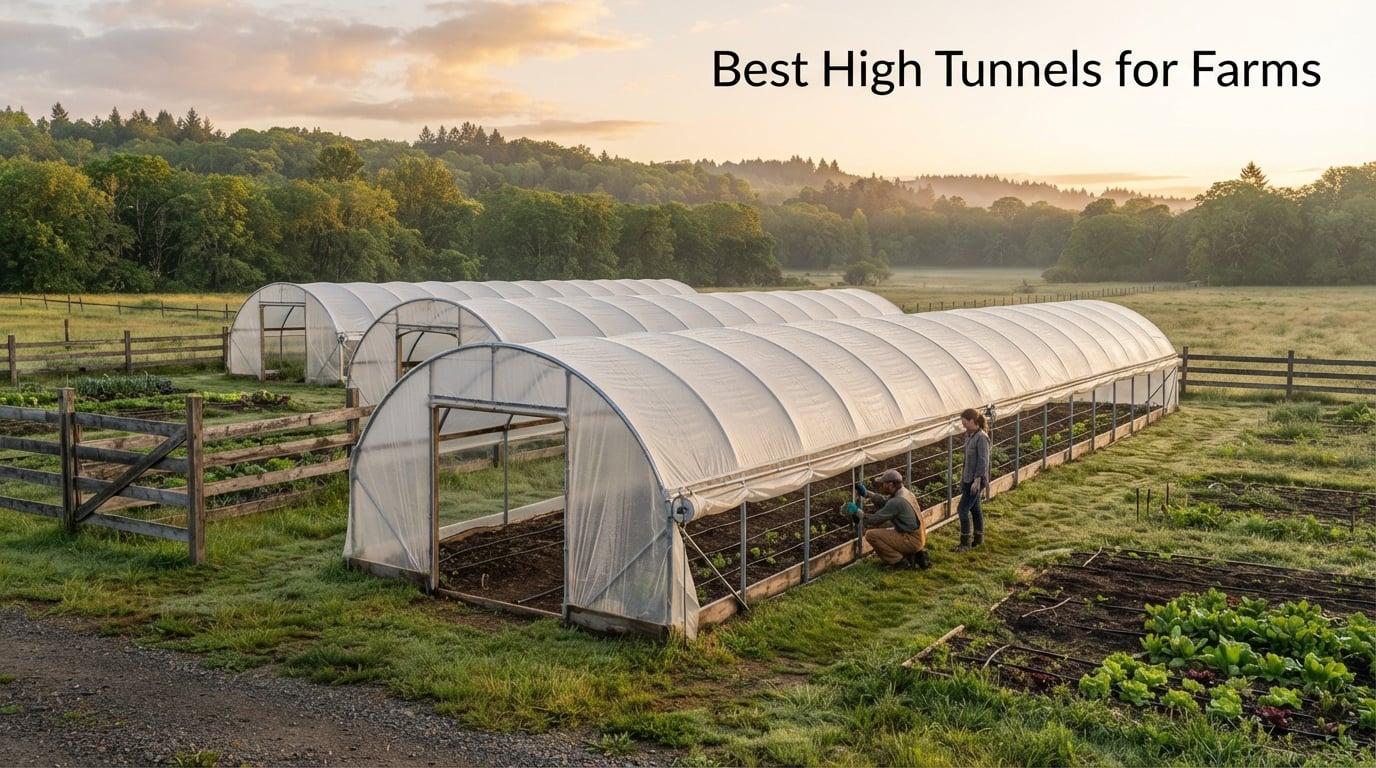 Best High Tunnels for Farms