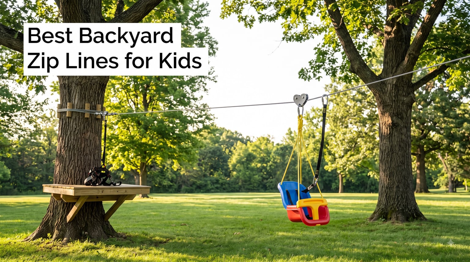 Best Backyard Zip Lines for Kids
