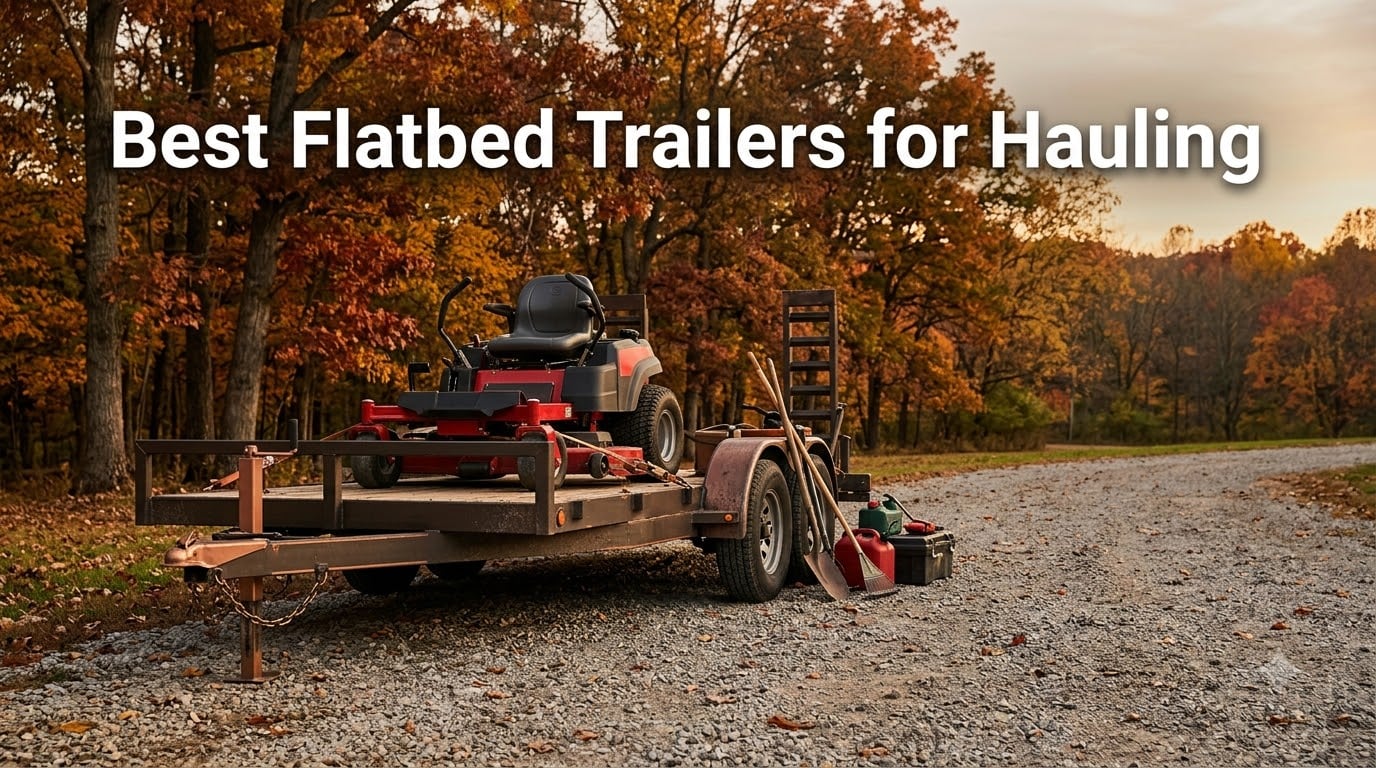 Best Flatbed Trailers for Hauling