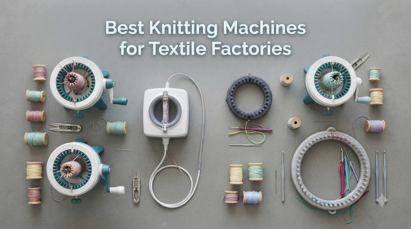 Best Knitting Machines for Textile Factories