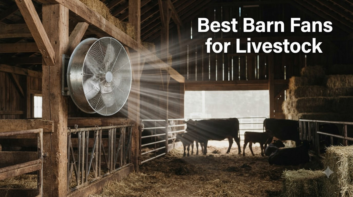 Best Barn Fans for Livestock