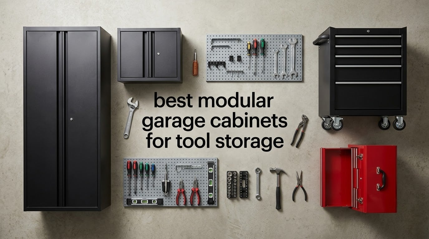 best modular garage cabinets for tool storage