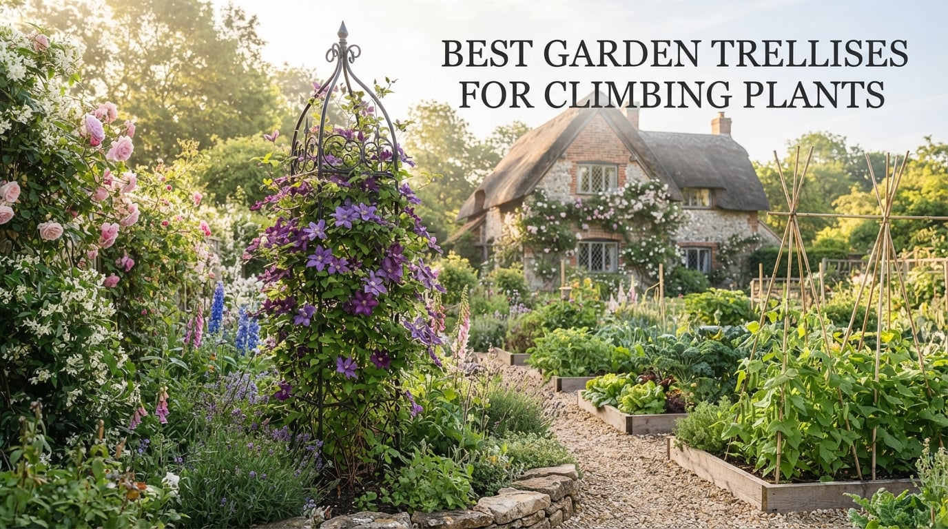 Best Garden Trellises for Climbing Plants