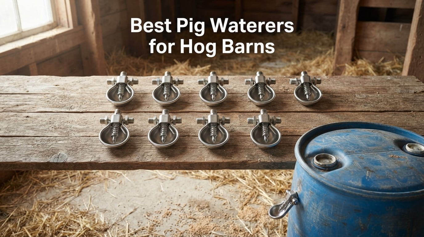 Best Pig Waterers for Hog Barns