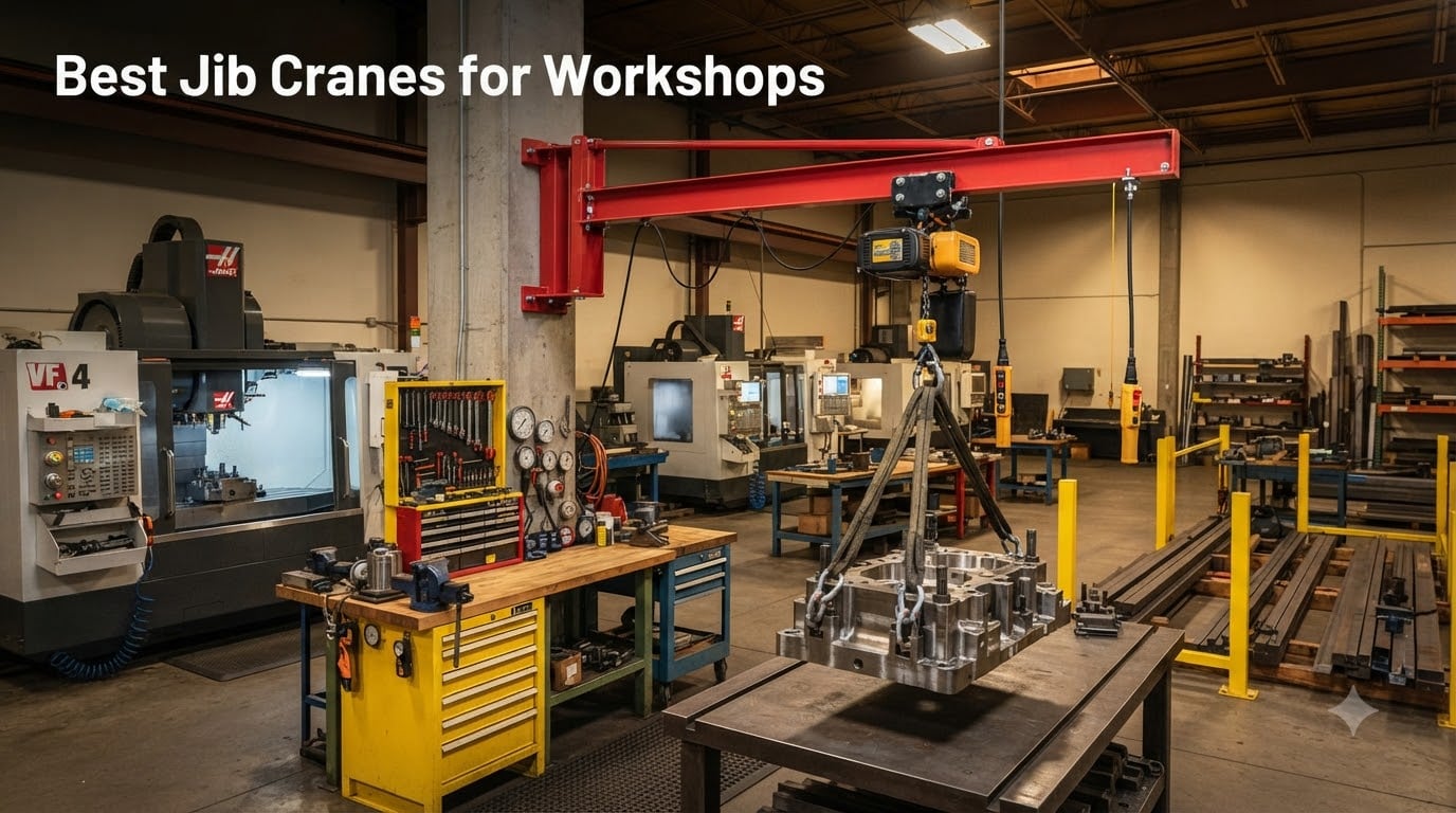 Best Jib Cranes for Workshops