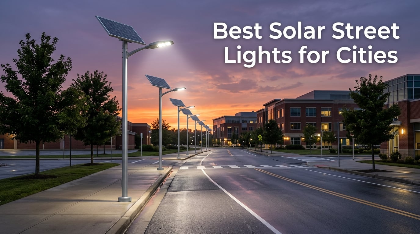 Best Solar Street Lights for Cities