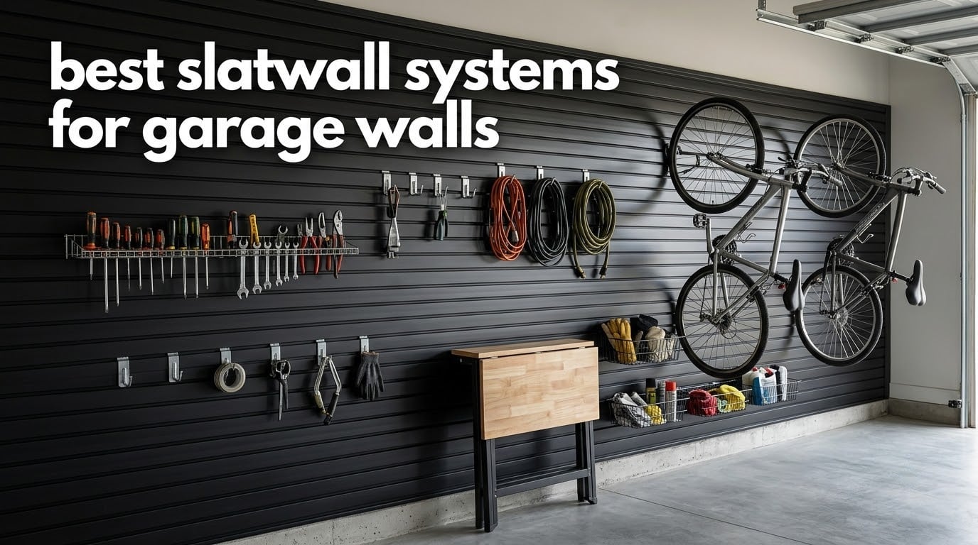best slatwall systems for garage walls