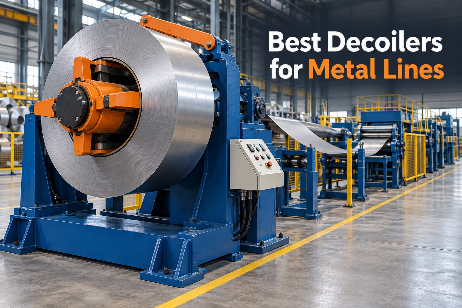 Best Decoilers for Metal Lines