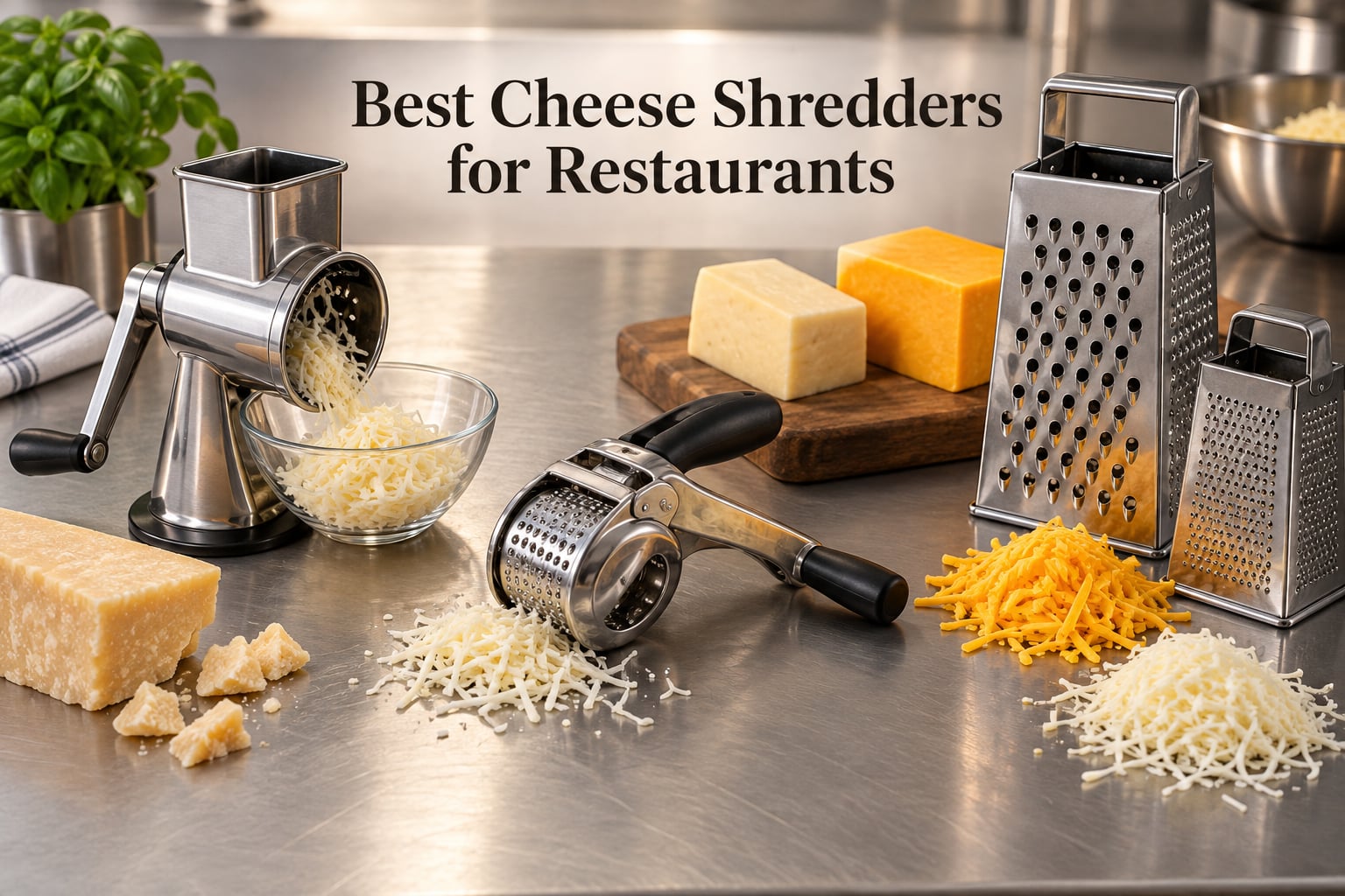 Best Cheese Shredders for Restaurants