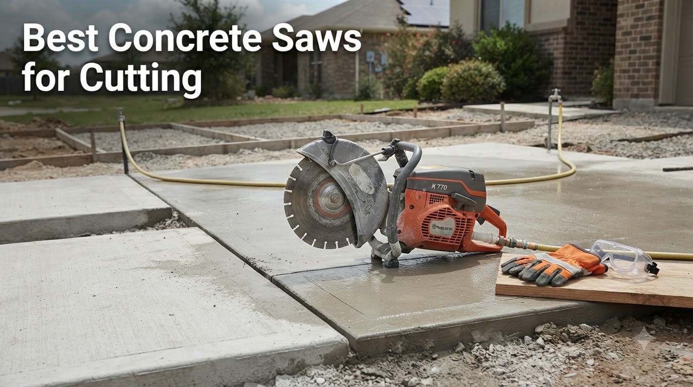 Best Concrete Saws for Cutting