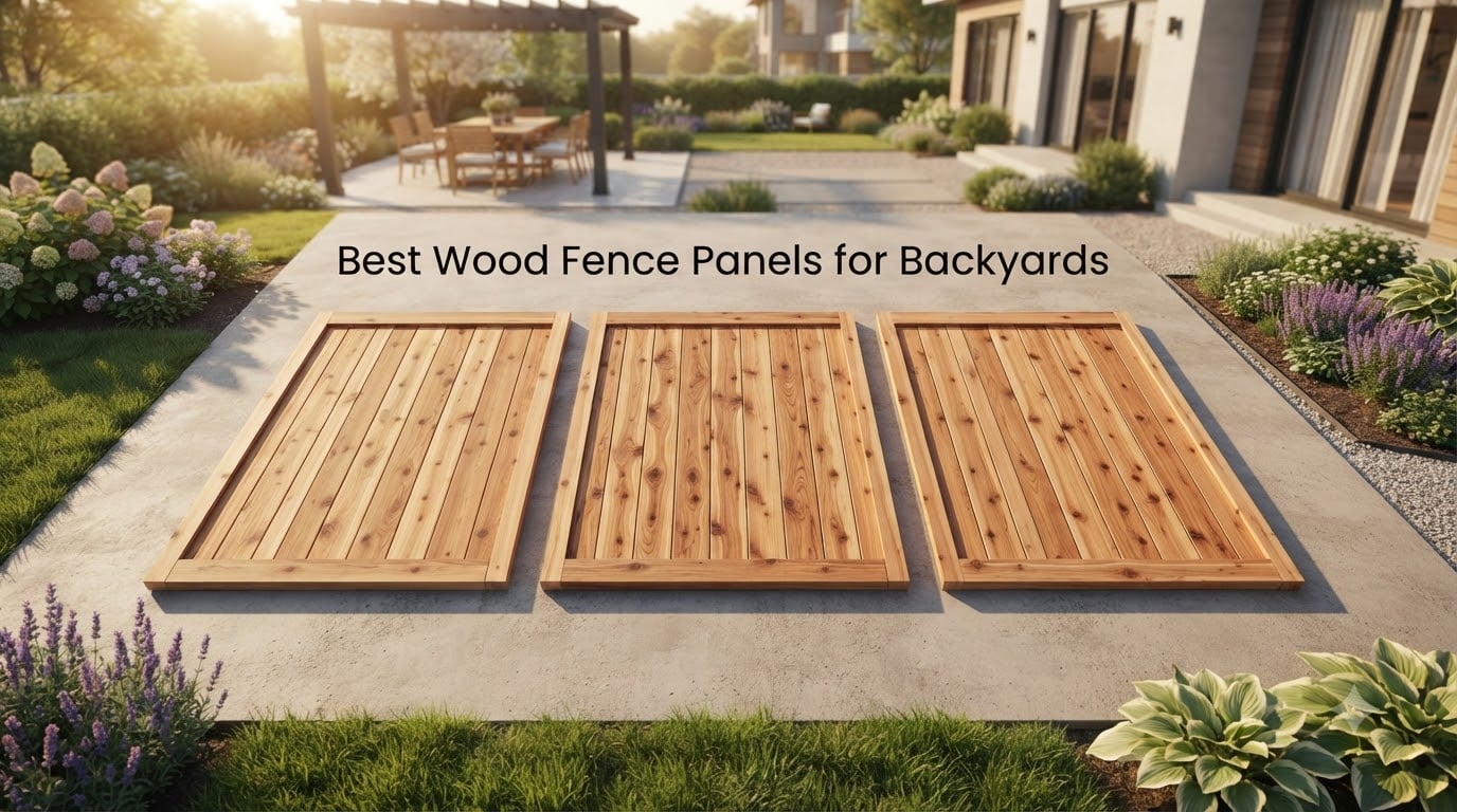 Best Wood Fence Panels for Backyards