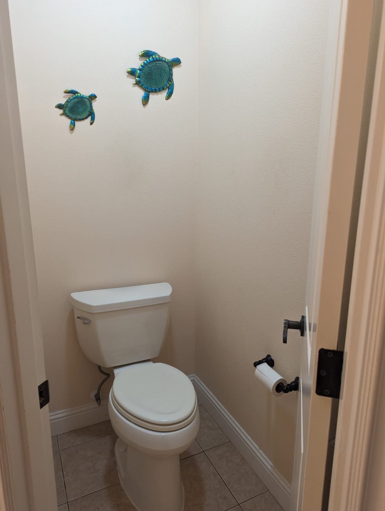 Kohler K-3493-7 Highline Classic Pressure Lite Comfort Height Elongated 1.4 gpf Toilet with Left-Hand Trip Lever, Less Seat, Black Black customer photo 2