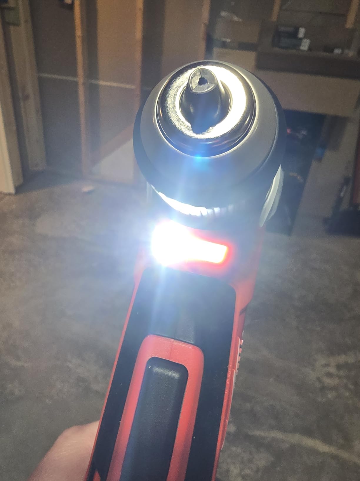 Milwaukee 2415-20 M12 12-Volt Lithium-Ion Cordless Right Angle Drill, 3/8 In, Bare Tool, Medium customer photo 1