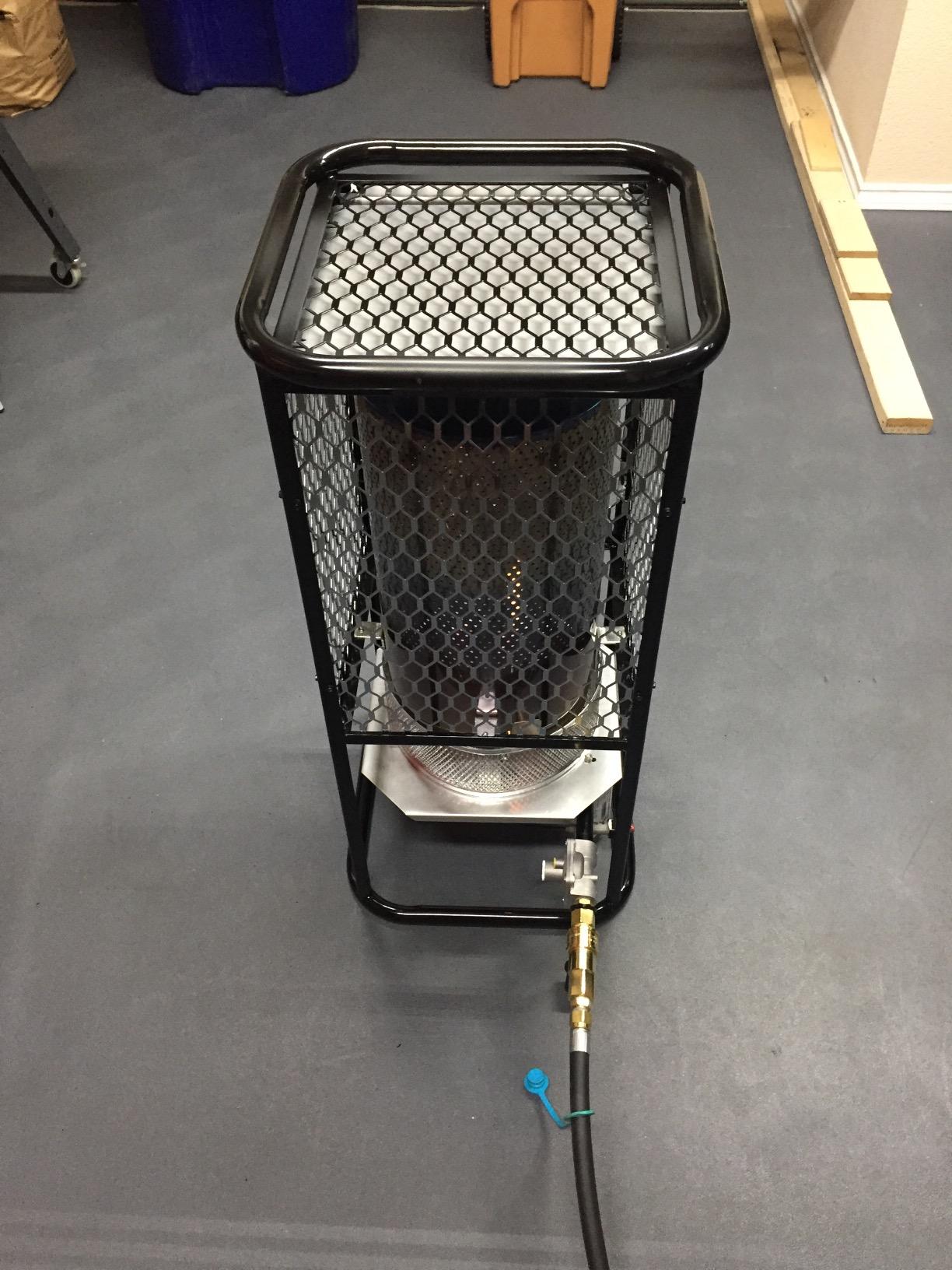 Heatstar By Enerco F170850 Radiant Natural Gas Heater HS125NG Salamander, 125K customer photo 1