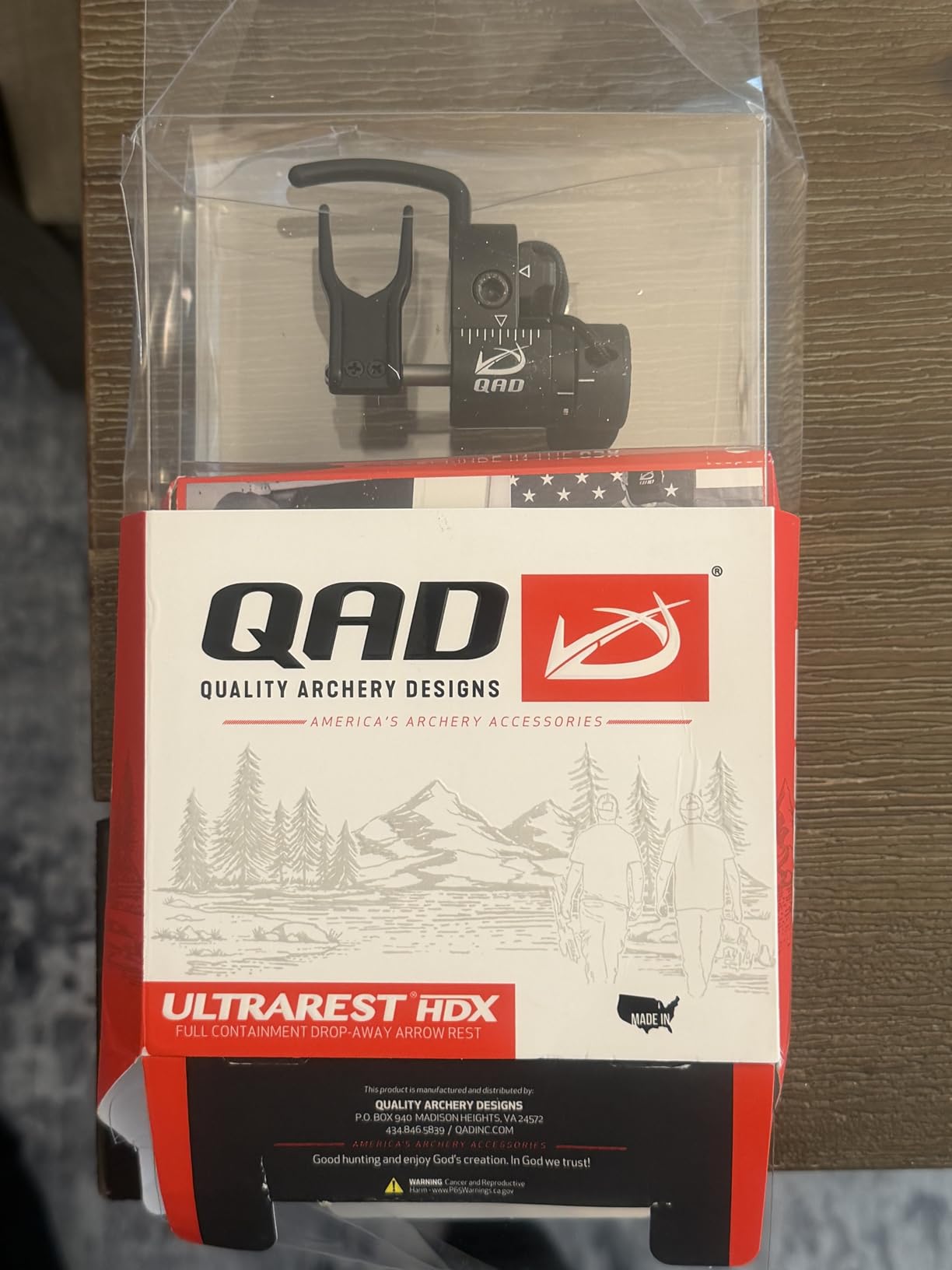 Quality Archery Products HDX Arrow Rest customer photo 2