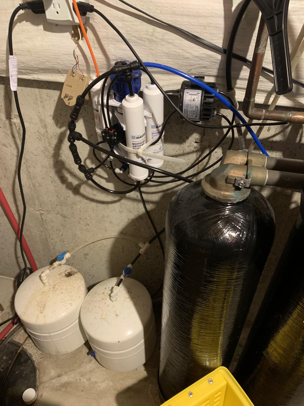 Home Master TMAFC Artesian Full Contact Reverse Osmosis System, 7-stages, Patented 2-Pass Alkaline Remineralization, Fast 4.5s Fill Rate, 8.5” catalytic carbon, 5-year limited parts customer photo 1