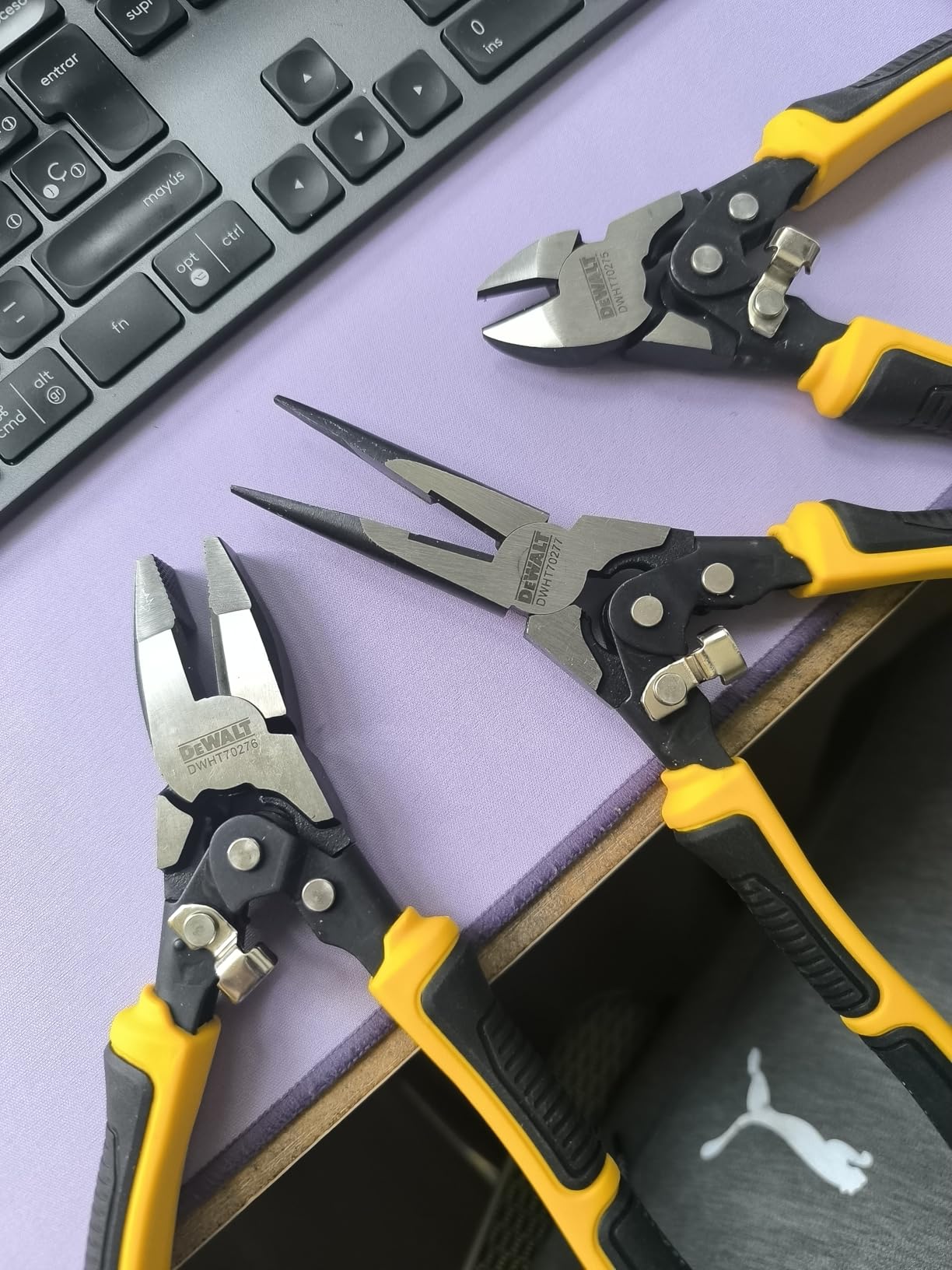 DEWALT Pliers Set, Compound action, 3-Pack (DWHT70485) customer photo 2