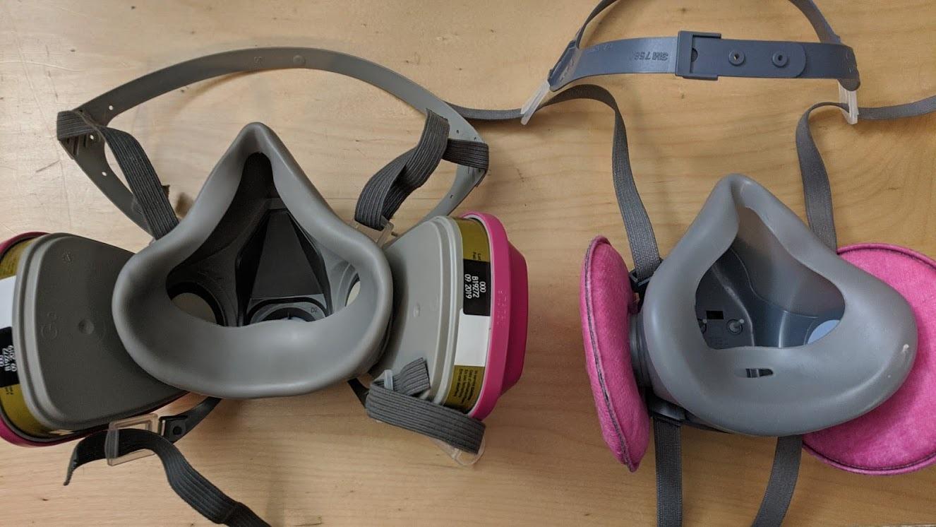 3M Half Facepiece Reusable Respirator 6200, NIOSH, Medium customer photo 1