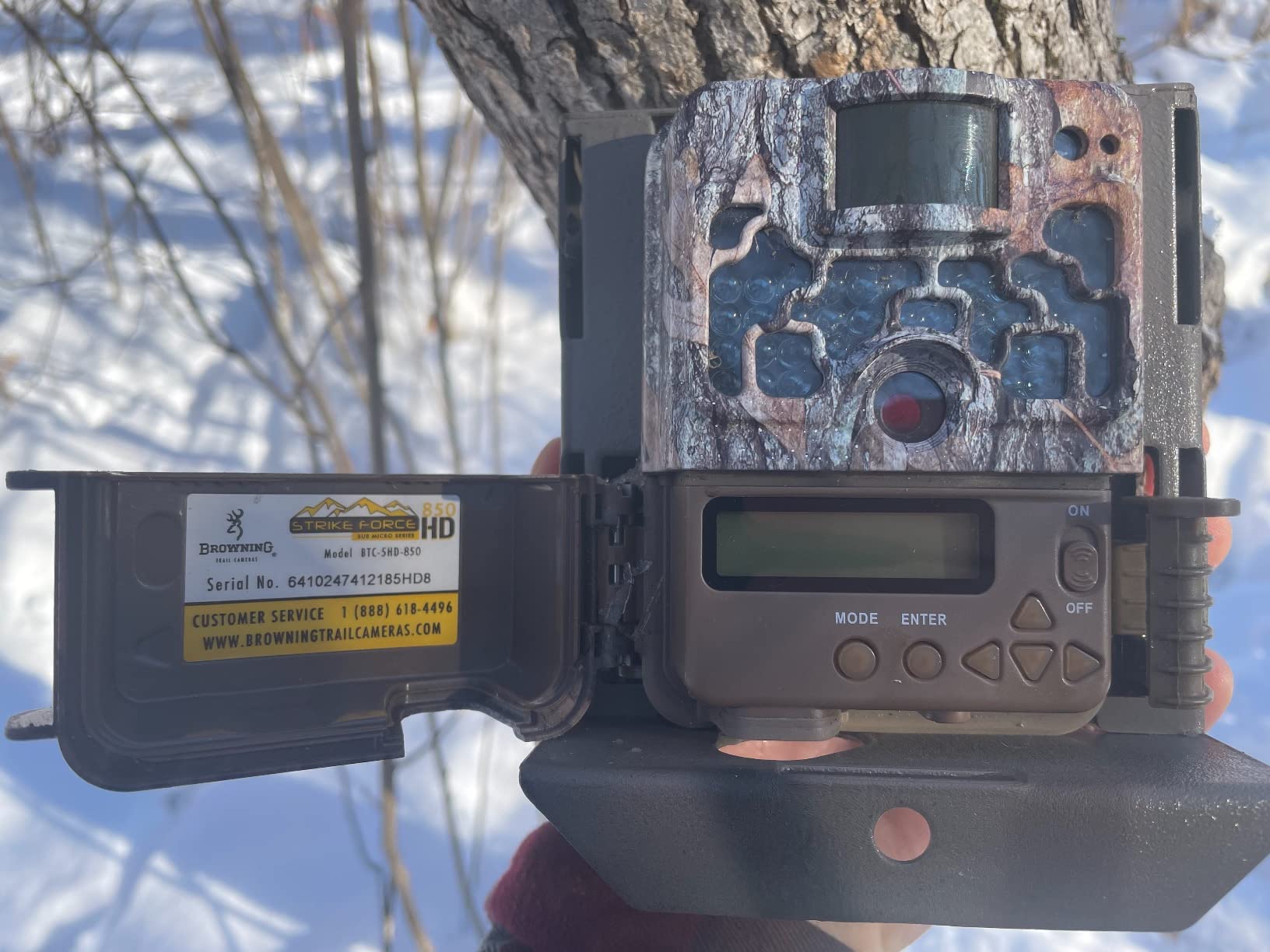 Steel Security Box for Browning Sub Micro Strike Force Trail Cameras - Durable 16-Gauge Camo Case with Lockable Theft Deterrent (200) customer photo 1