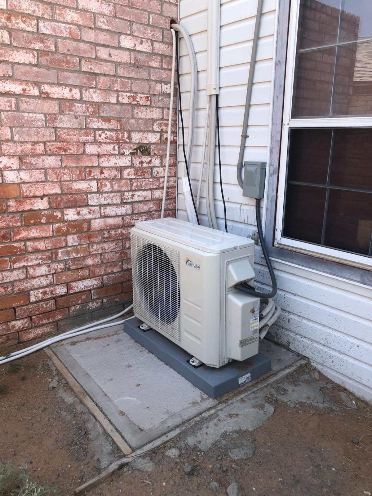 Senville Mini Split AC/Heating System, 2 Zone, 18000 BTU customer photo 2