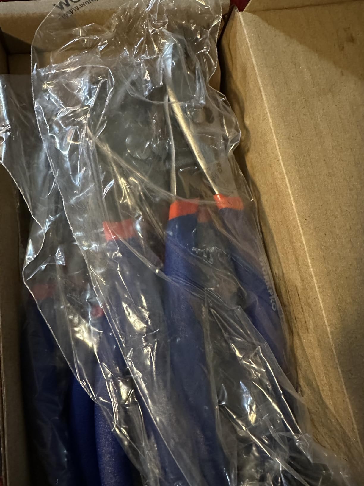 WORKPRO 7-Piece Pliers Set, Pliers Tool Set with Comfort Grip, Blue customer photo 1