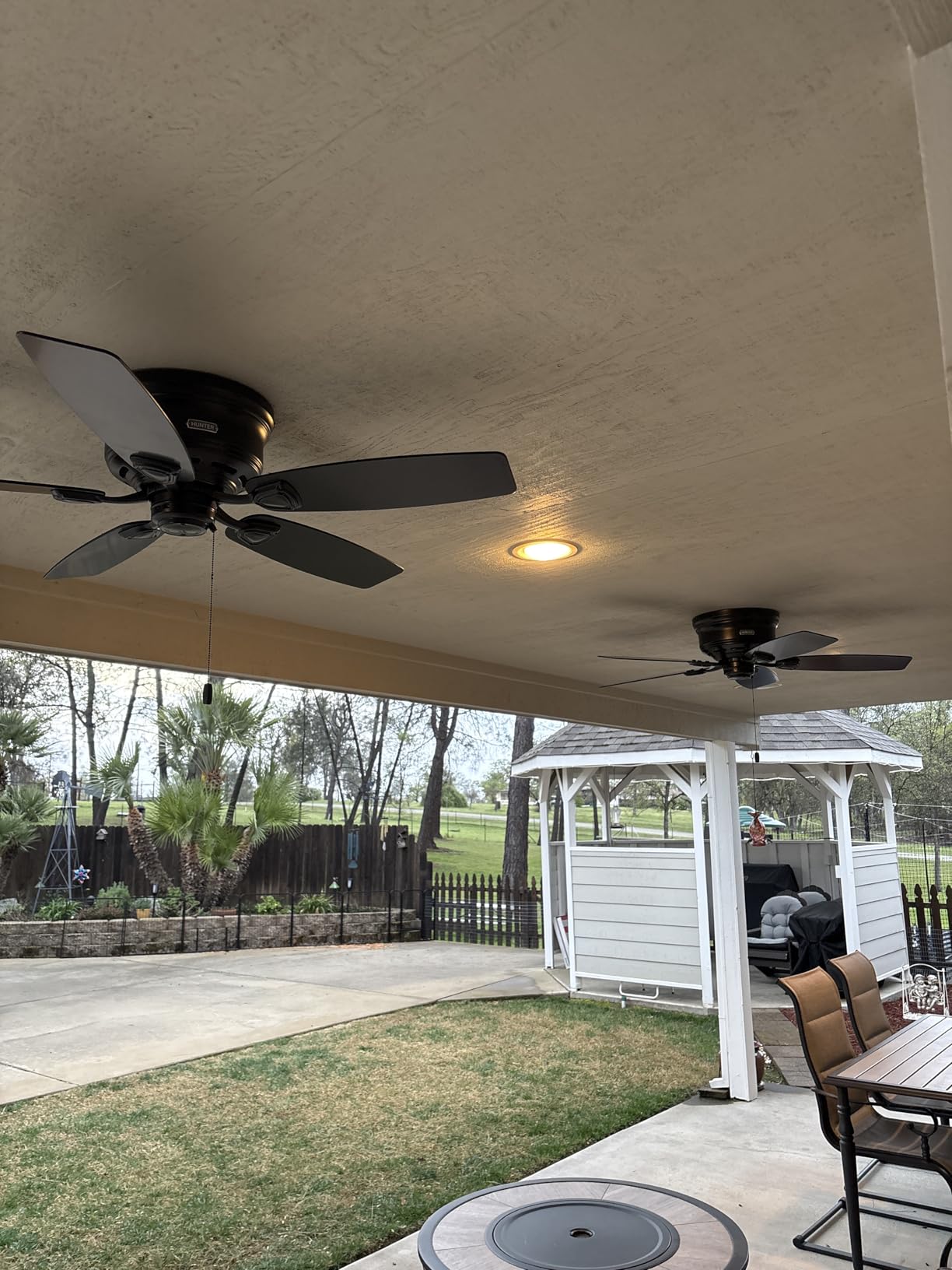 Hunter Sea Wind, Outdoor or Indoor, Ceiling Fan, 48 inch, Matte Black customer photo 1