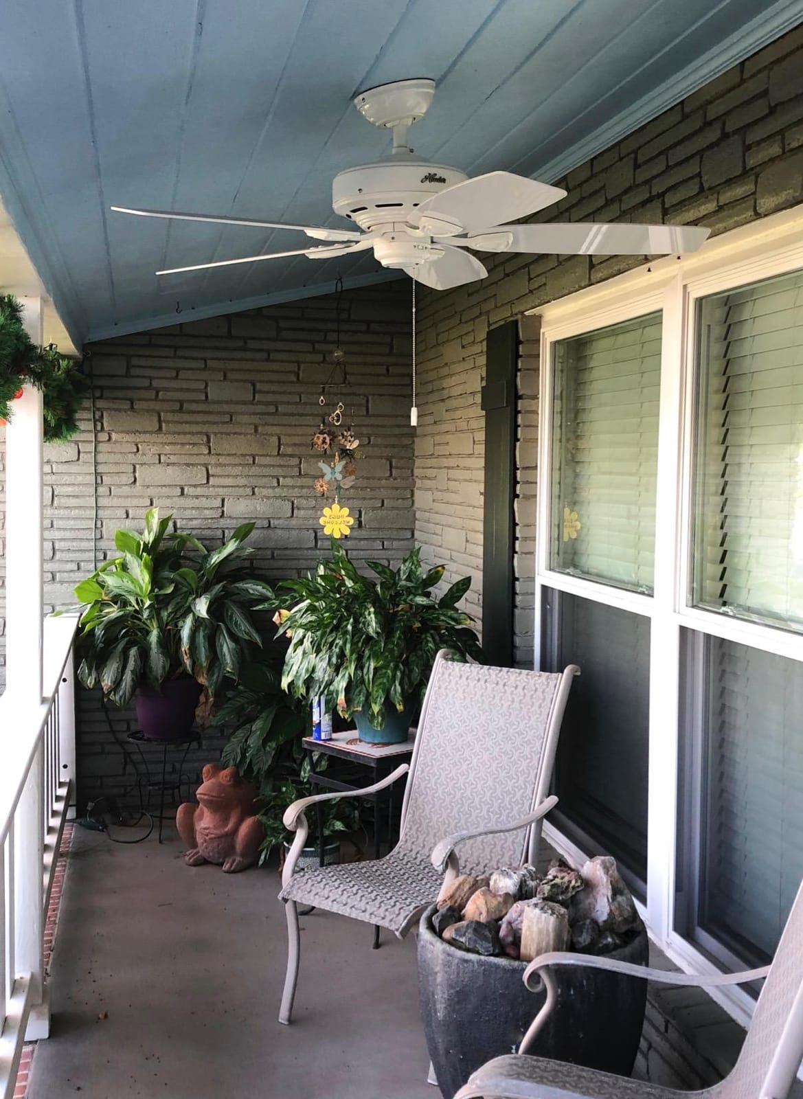 Hunter Sea Wind, Outdoor or Indoor, Ceiling Fan, 48 inch, Matte Black customer photo 2