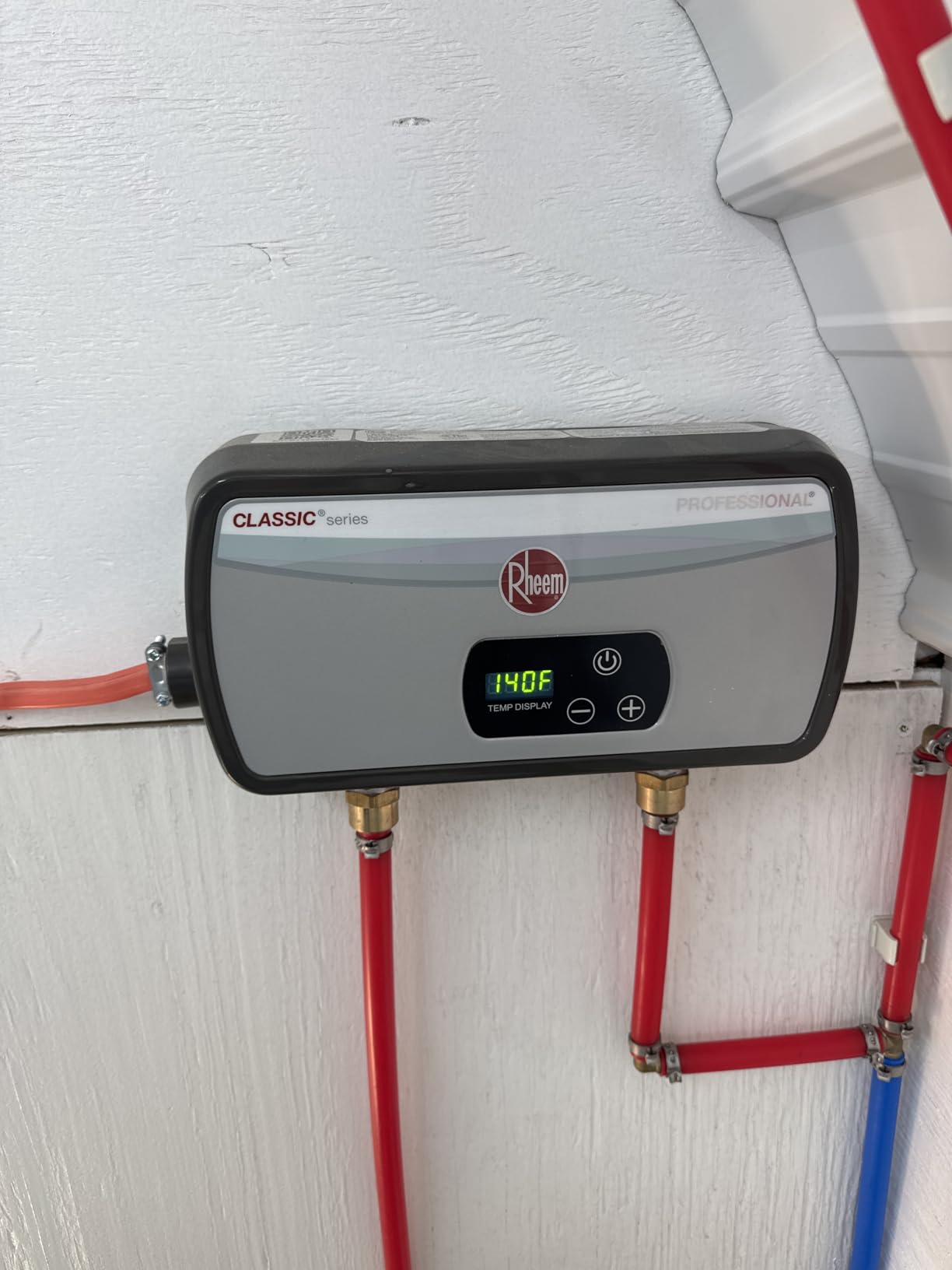 Rheem 8kW Multi Fixture Tankless Electric Water Heater - 240V customer photo 2