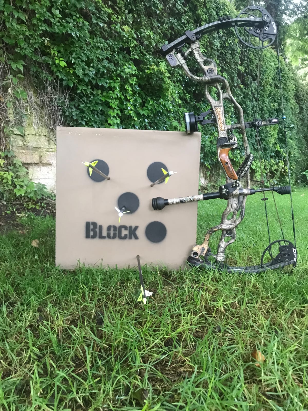 Block 6x6 Poly Fusion Archery Target 6-Sided, 18x18x16, Polyfusion Technology, Black customer photo 1