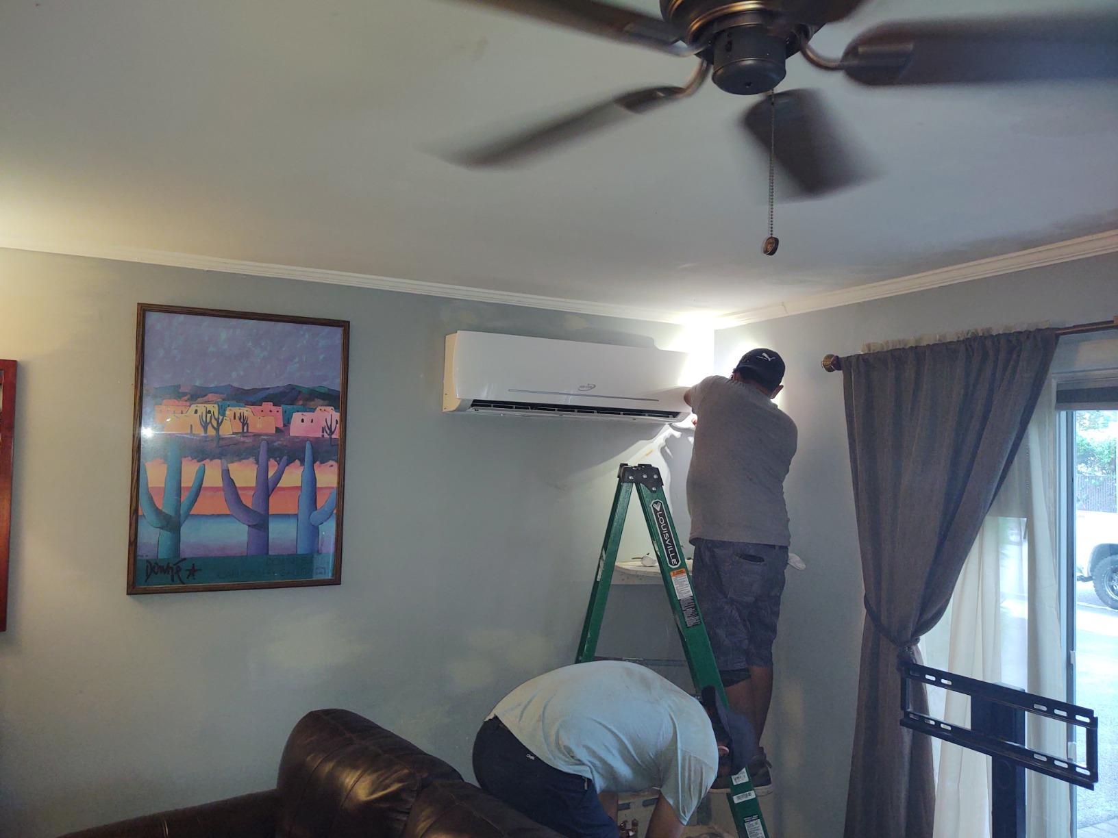 18000 BTU Mini Split Ductless Air Conditioner – 22 SEER - 15’ Lineset & Wiring - 100% Ready to Install - Pre-Charged Inverter Compressor – 1.5 Ton Heat Pump AC/Heating System - USA Parts and Support customer photo 2