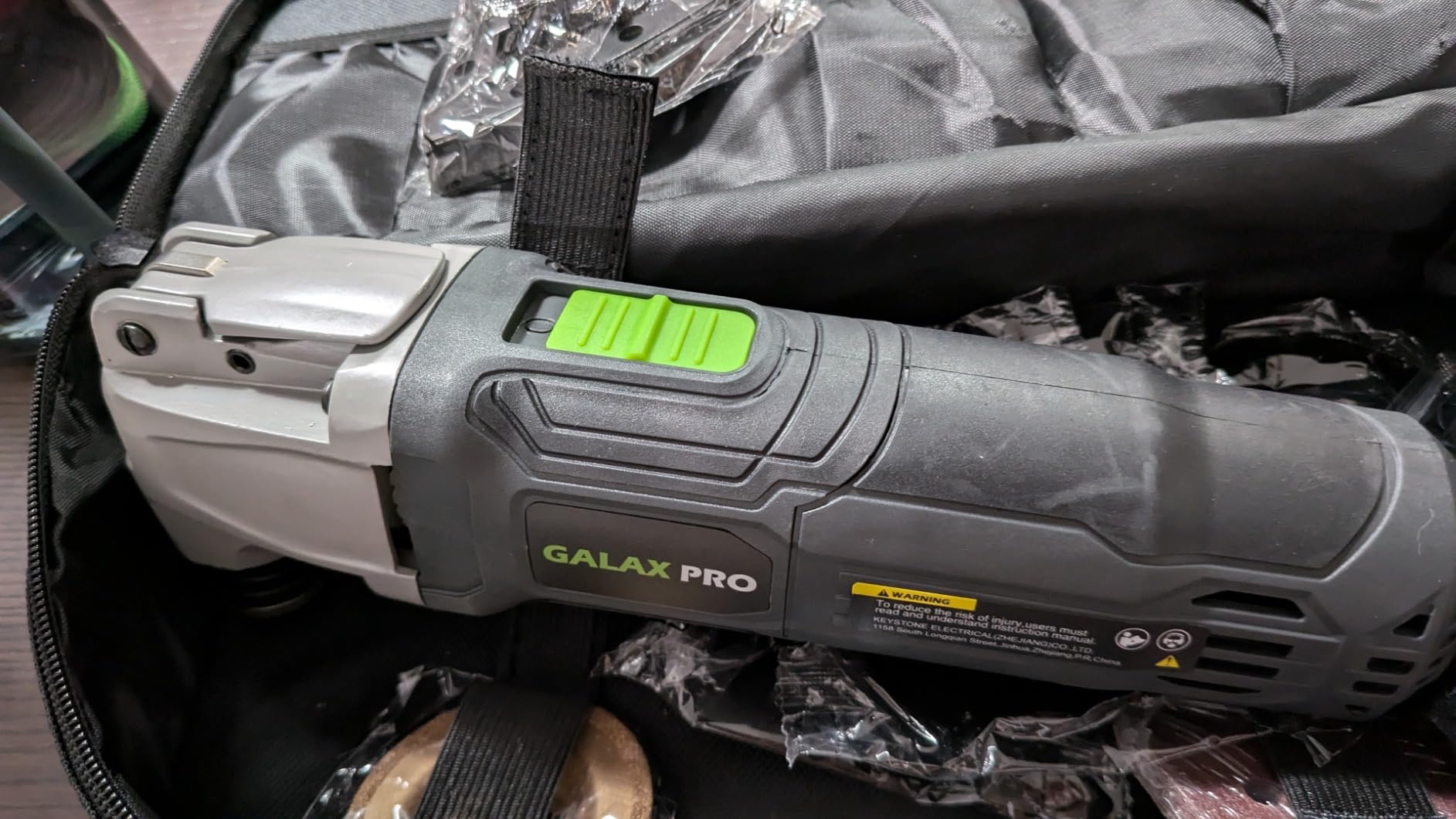 GALAX PRO Oscillating Multi-Tool Corded 2.4A, 28pcs Accessories customer photo 2
