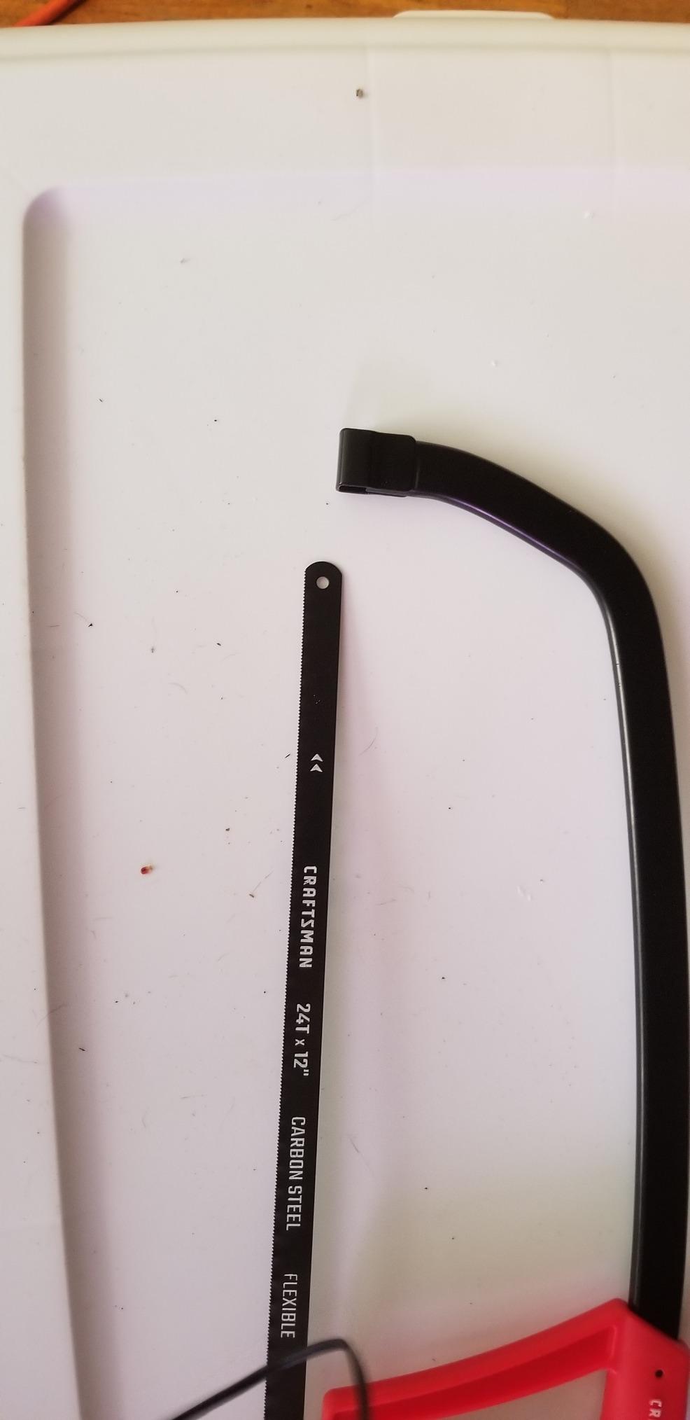 CRAFTSMAN Hand Saw, 12-Inch Hacksaw (CMHT20138) customer photo 2