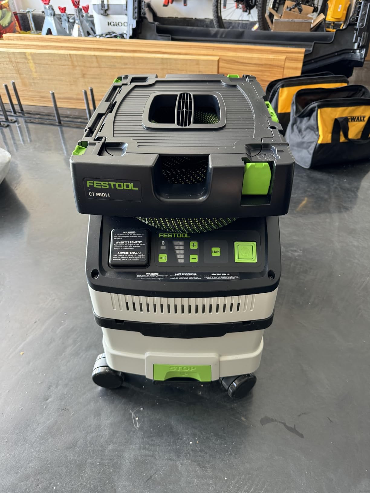 Festool 574837 Ct Midi I Hepa Bluetooth Dust Extractor customer photo 1