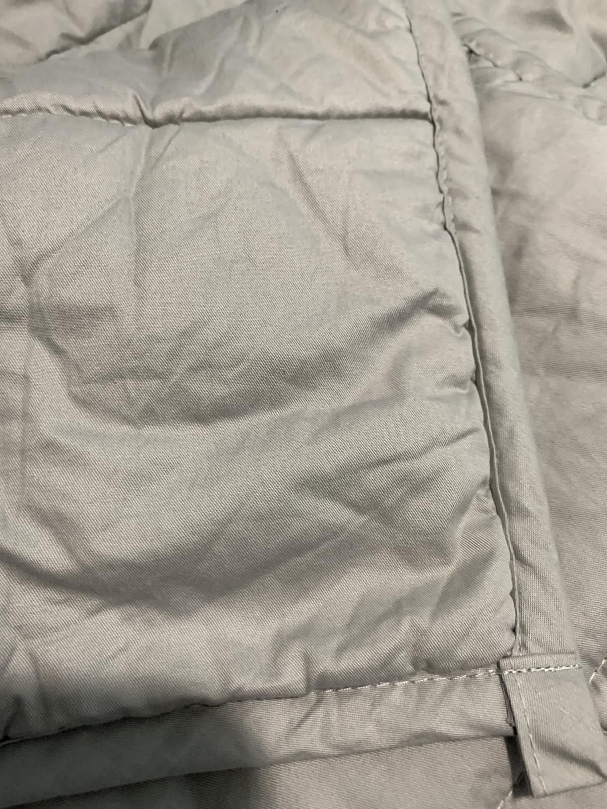 RelaxBlanket Kids Weighted Blanket | 40''x60'',5lbs | for Child Between 40-70 lbs | Premium Cotton Material with Glass Beads | Dark Grey customer photo 2