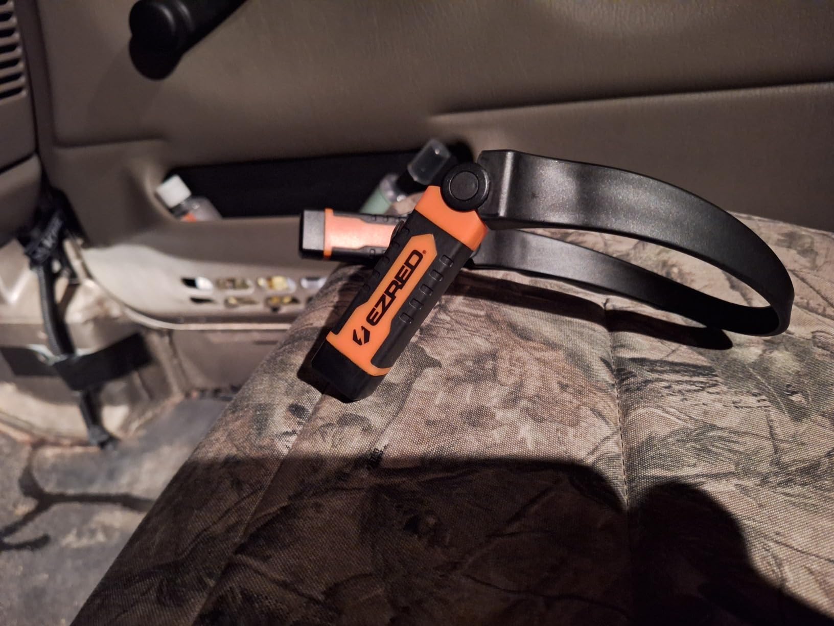 EZRED ANYWEAR Rechargeable Neck Light for Hands-Free Lighting - NK15, Perfect Light for Mechanics, Camping, Hunting, DIY Projects, Reading customer photo 2