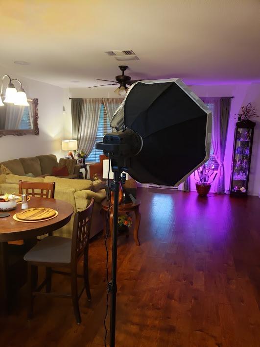 GVM 80W Video Light, Studio Lights for Photography, Softbox Lighting Kit with Bowens Mount, CRI97+ 5600K Colour Temperature , 22in Softbox, Tripod Stand, YouTube, Video, Wedding customer photo 2