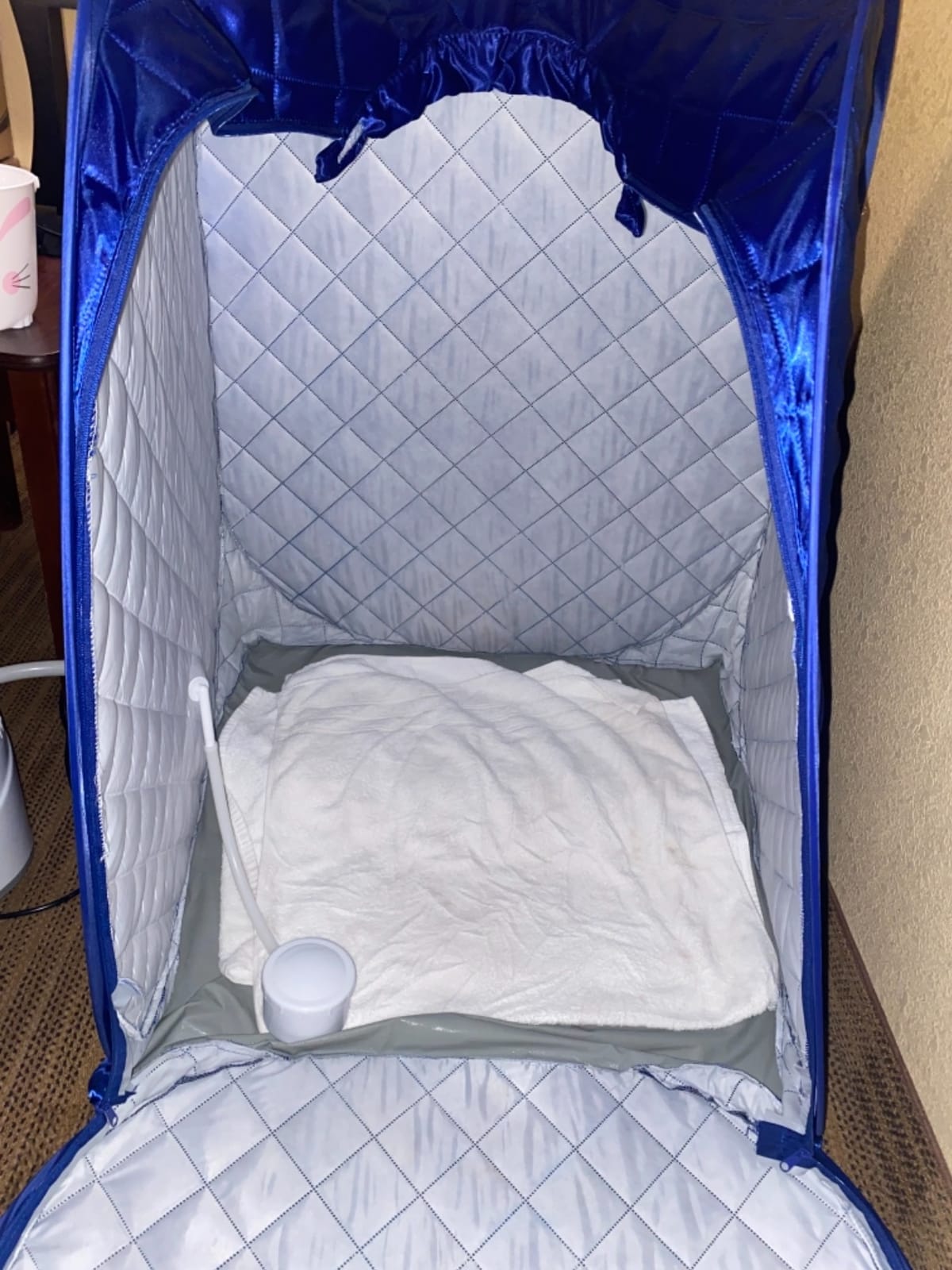 ZONEMEL Portable Steam Sauna, Full Body Home Sauna Spa, Pop-up Design, 120V customer photo 2