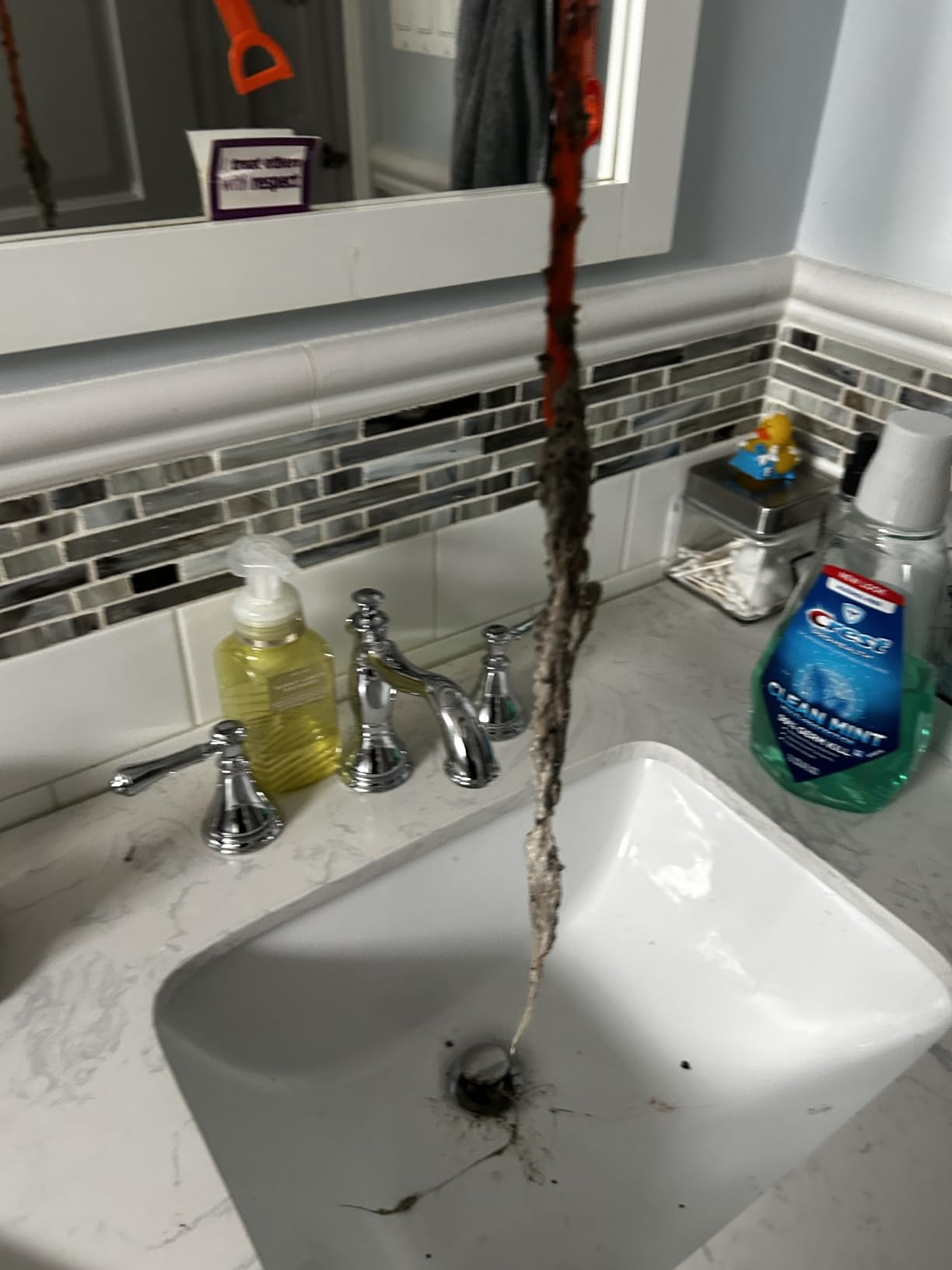 Drain Snake Hair Clog Remover - Shower Sink Unclogger Tool customer photo 1